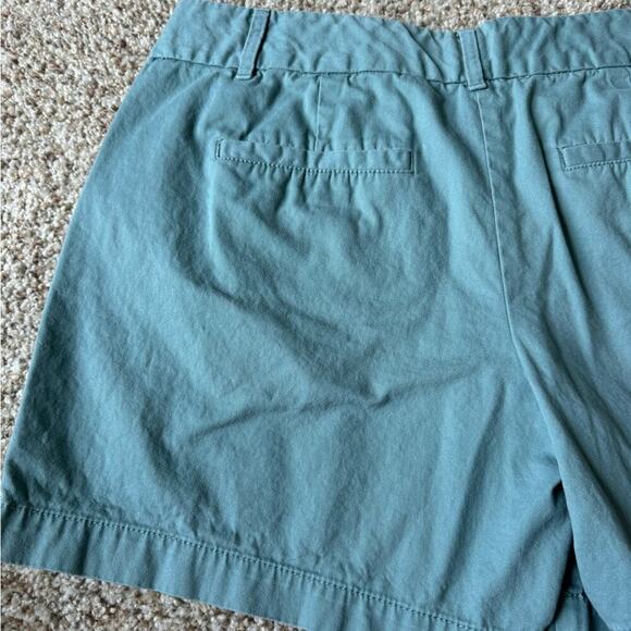 Ann Taylor Loft,  size 6 shorts, mid length, Teal - Picture 5 of 5